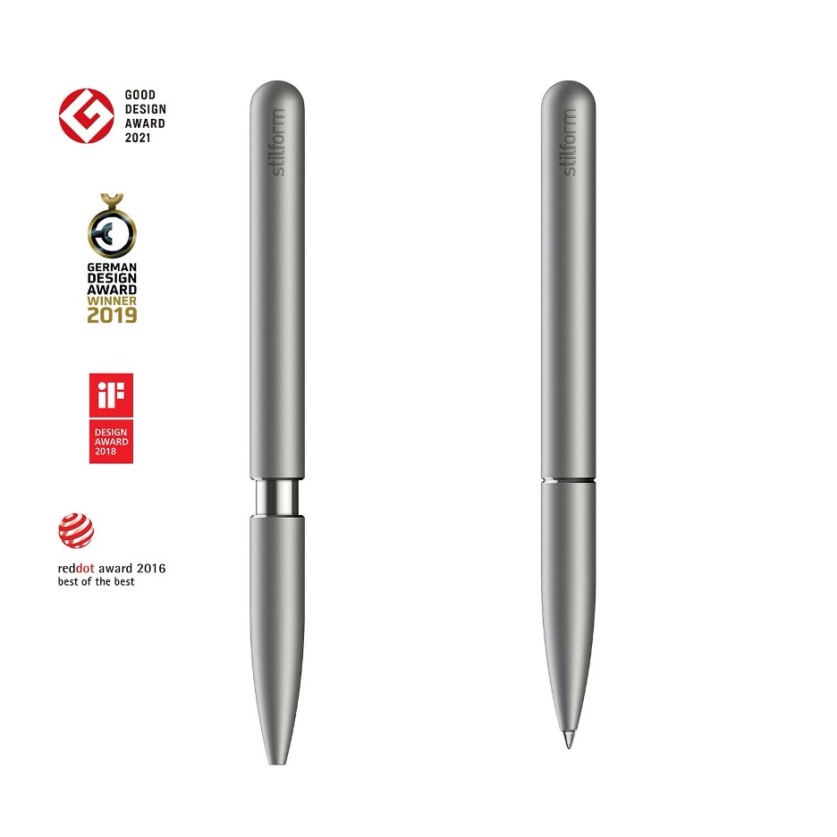 خودکار پن استیل فرم برنده جوایز معتبر جهانی reddot design